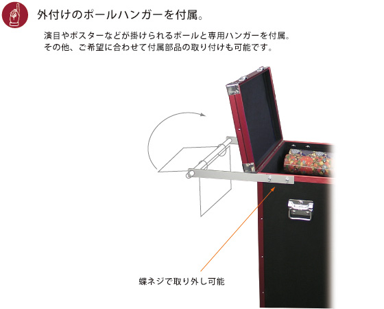 バルーンパフォーマーのアルミケース3