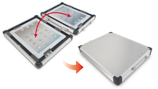 タブレットPC対面操作型ケース