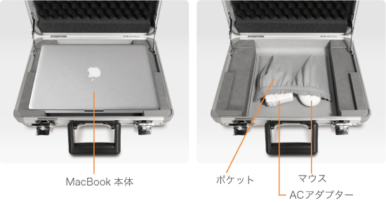 MacBook専用キャリングケース